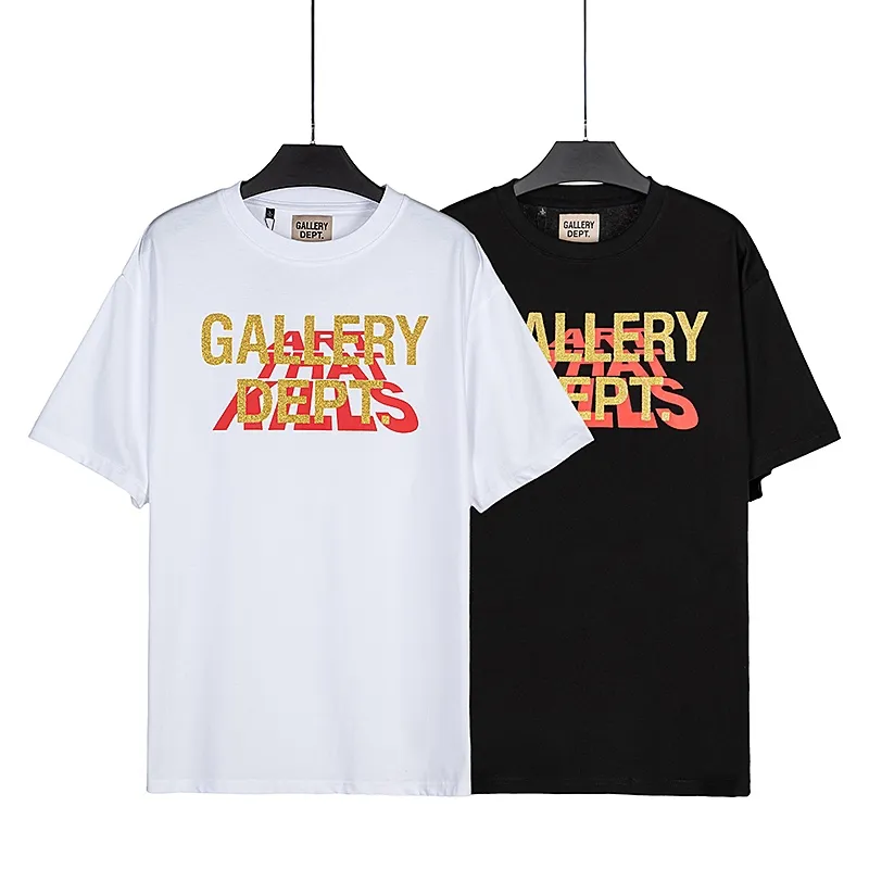 GALLERY. DEPT new short-sleeved T-shirt Style number: D2291 P110 Color: Black White Size: S M L XL
